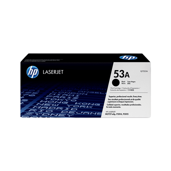 HP 53A Black Toner Cartridge (Original) - Q7553A