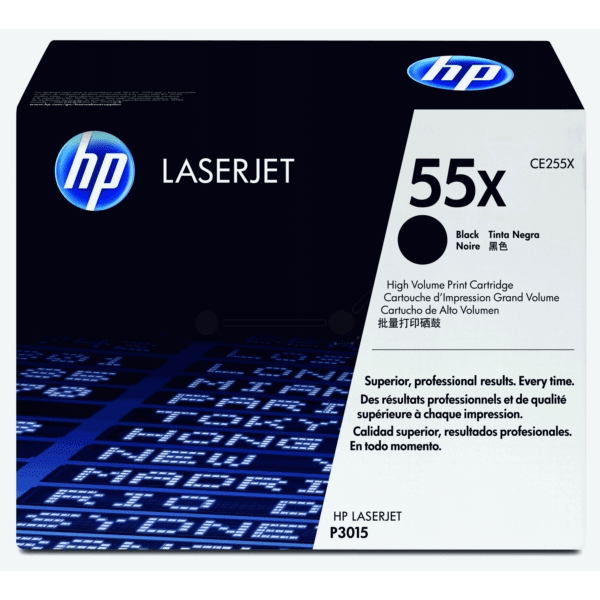 HP 55X Black High Capacity Toner Cartridge (Original) - CE255X