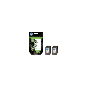 HP 56 (C9502ae) Black Ink Cartridges Twin Pack (Original)