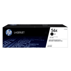 HP 56X Black High Capacity Toner Cartridge (Original) – CF256X