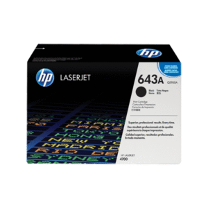 HP 643A Black Toner Cartridge (Original) – Q5950A