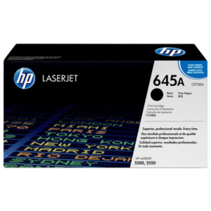 HP 645A Black Toner Cartridge (Original) – C9730A