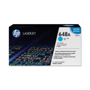 HP 648A Cyan Toner Cartridge (Original) – CE261A