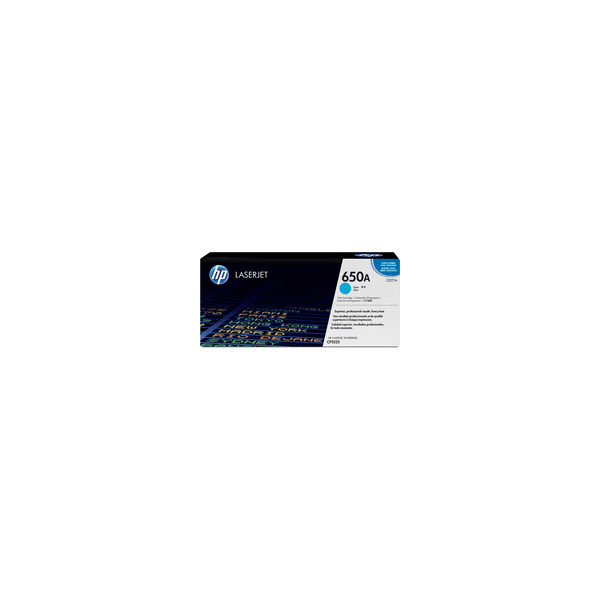 HP 650A Cyan Toner Cartridge (Original) - CE271A