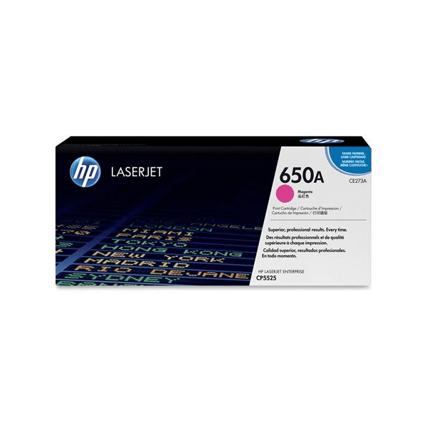 HP 650A Magenta Toner Cartridge (Original) - CE273A