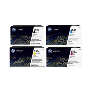 HP 652A/653A (CF320A/21A/22A/23A) Original Black and Colour Toner Cartridge Pack