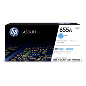 HP 655A Cyan Toner Cartridge (Original) – CF451A