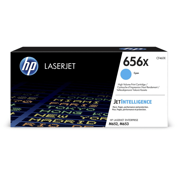 HP 656X Cyan High Capacity Toner Cartridge (Original) - CF461X