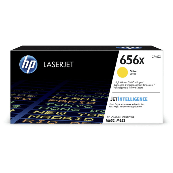 HP 656X Yellow High Capacity Toner Cartridge (Original) - CF462X