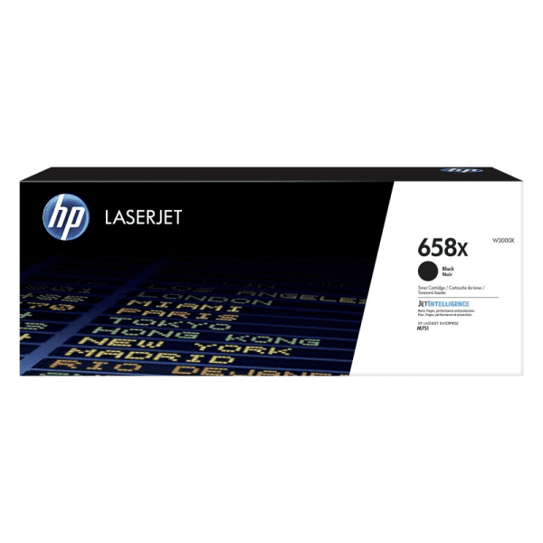 HP 658X (W2000X) Black Toner Cartridge (Original)