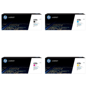 HP 658X (W2000X/W2001X/W2002X/W2003X) Original Black and Colour Toner Cartridge Pack