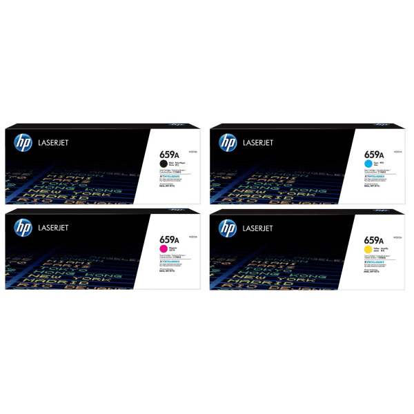 HP 659A Original Black & Colour Toner Cartridge Multipack - (W2010A/11A/12A/13A)