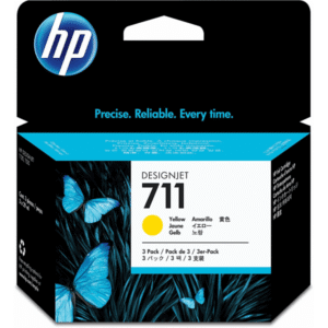 HP 711 (CZ132A) Original Yellow Ink Cartridge