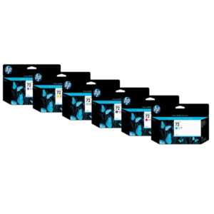HP 72 High Capacity Black & Colour Ink Cartridge Multipack (Original)