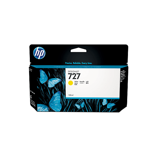 HP 727 Original High Capacity Yellow Ink Cartridge
