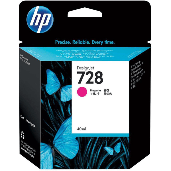 HP 728 Magenta Ink Cartridge (Original)