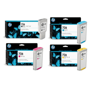 HP 728 Extra High Capacity Black & Colour Ink Cartridge Multipack (Original)