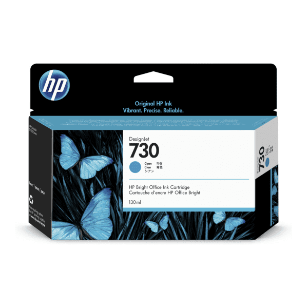 HP 730 Cyan Ink Cartridge (Original)