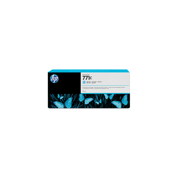 HP 771C Light Cyan Ink Cartridge (Original)