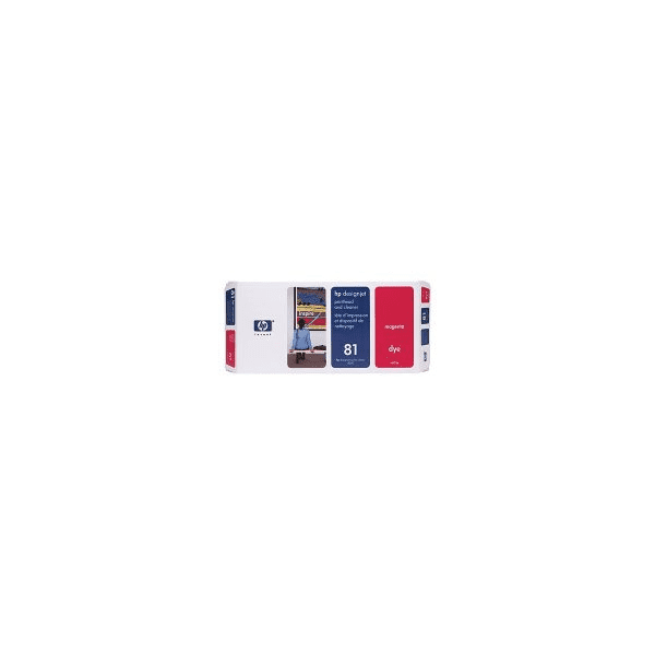 HP 81 (C4952A) Magenta Printhead and Printhead Cleaner (Original)