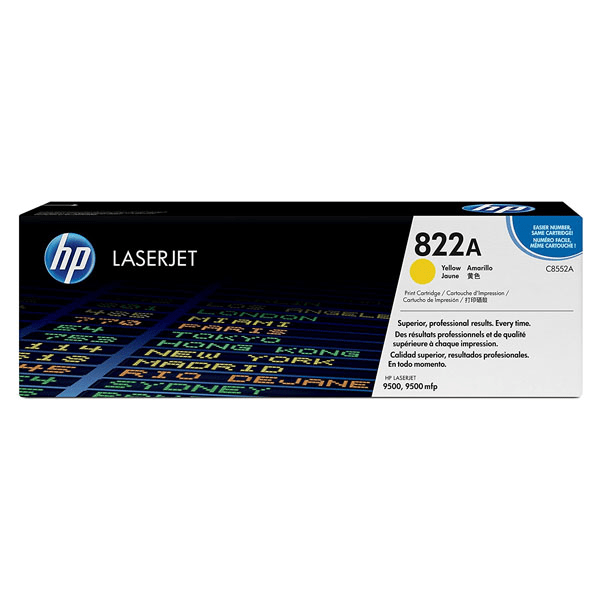 HP 822A Yellow Toner Cartridge (Original) - C8552A