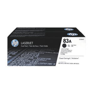 Original HP 83A Black Toner Cartridge Twin Pack – CF283AD