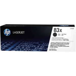 HP 83X Black High Capacity Toner Cartridge (Original) – CF283X
