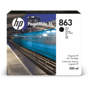 HP 863 PageWide XL Black High Capacity Ink Cartridge (Original)