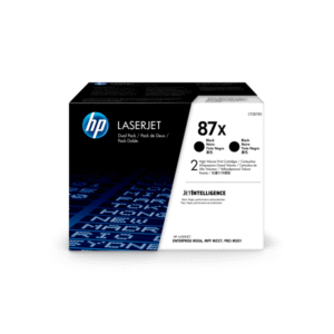 HP 87X (CF287XD) Original High Capacity Black Toner Cartridge Twin Pack