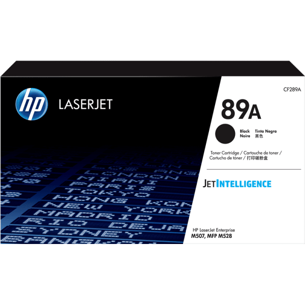 HP 89A Black Toner Cartridge (Original) - CF289A