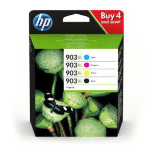 HP 903XL (T6M15AE / T6M03AE / T6M07AE / T6M11AE) Original High Capacity Black and Colour Multipack