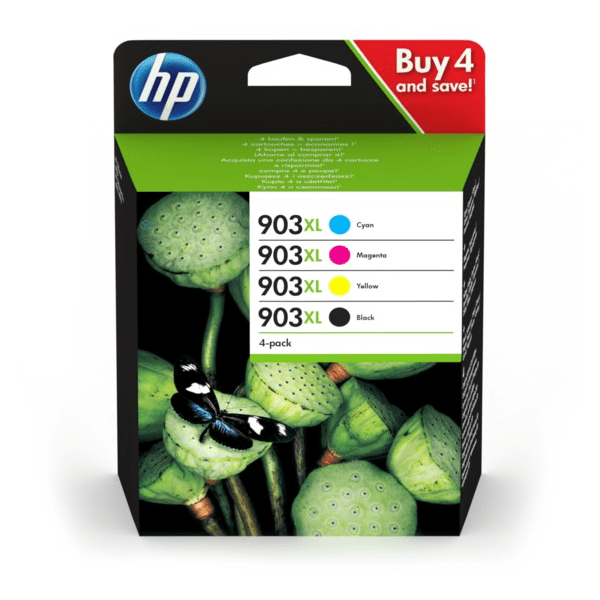 HP 903XL (T6M15AE / T6M03AE / T6M07AE / T6M11AE) Original High Capacity Black and Colour Multipack