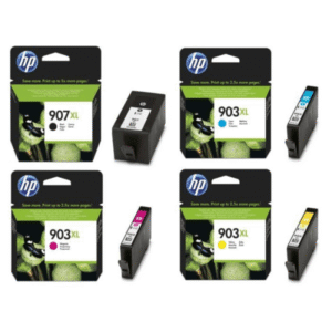 HP 907XL/903XL (T6M19AE / T6M03AE / T6M07AE / T6M11AE) Black and Colour High Capacity Multipack (Original)
