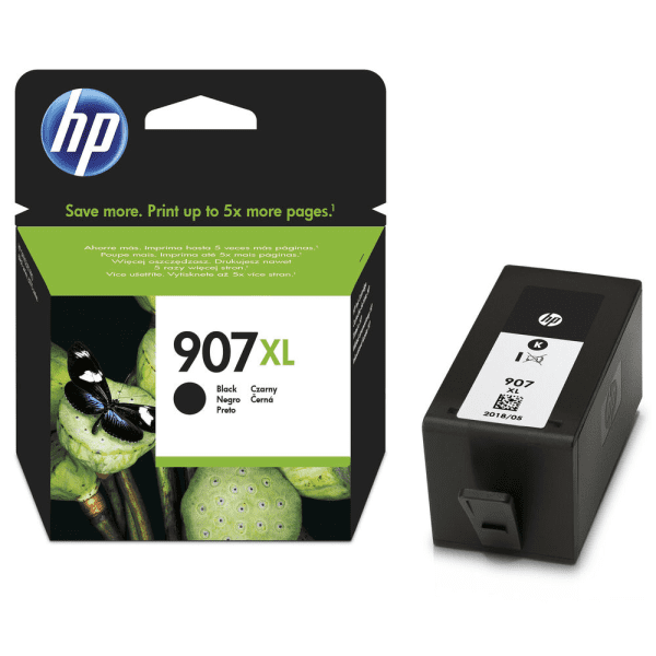 HP 907XL Black High Capacity Ink Cartridge (Original)