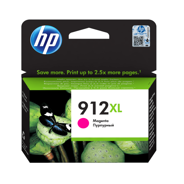 HP 912XL (3YL82AE) Original High Capacity Magenta Ink Cartridge