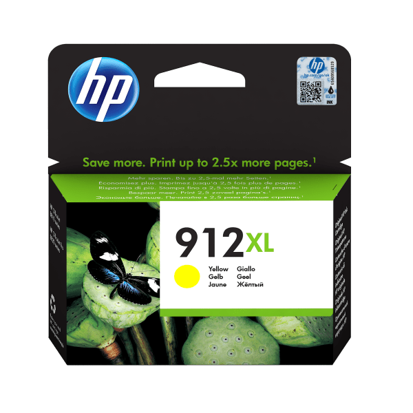 HP 912XL (3YL83AE) Original High Capacity Yellow Ink Cartridge