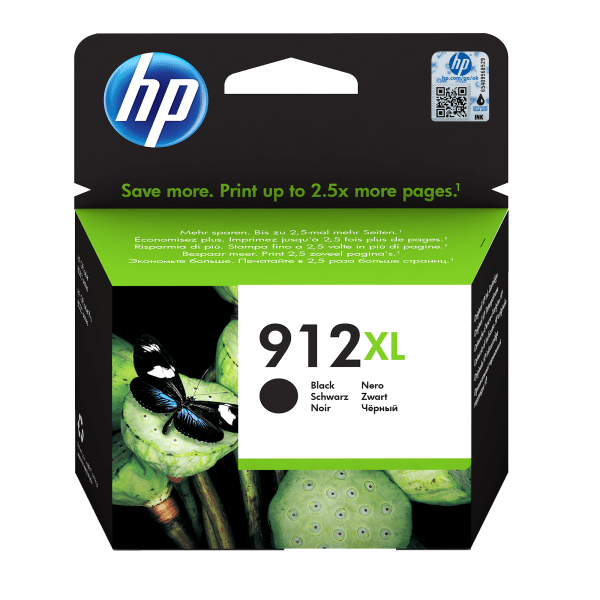 HP 912XL (3YL84AE) Original High Capacity Black Ink Cartridge