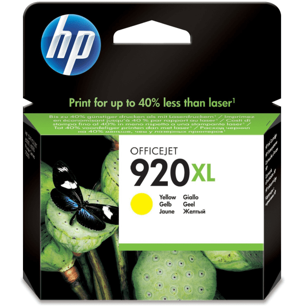 HP 920XL Yellow High Capacity Ink Cartridge (Original)