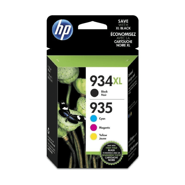 HP (934XL / 935) Original High Capacity Black and Standard Capacity Colour Ink Cartridge Pack