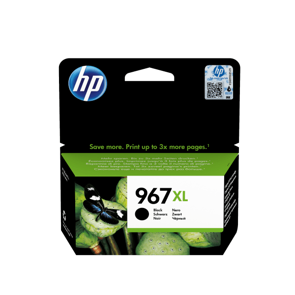 HP 967XL Black Extra High Capacity Ink Cartridge (Original)