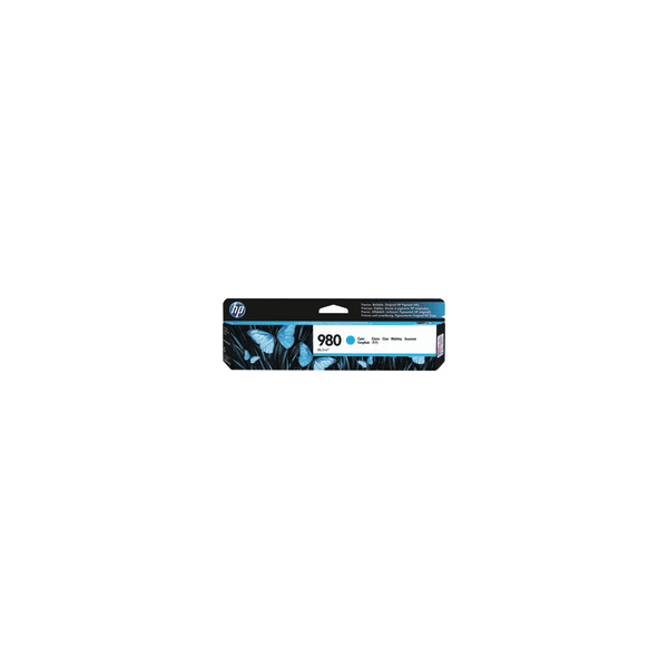 HP 980 Cyan Ink Cartridge (Original)