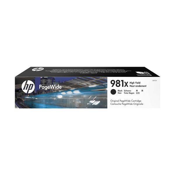 HP 981X Black High Capacity Pagewide Ink Cartridge (Original)