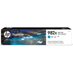 HP 982X Cyan High Capacity Pagewide Ink Cartridge (Original)
