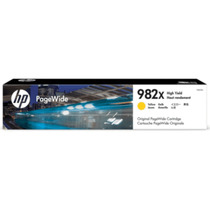 HP 982X Yellow High Capacity Pagewide Ink Cartridge (Original)