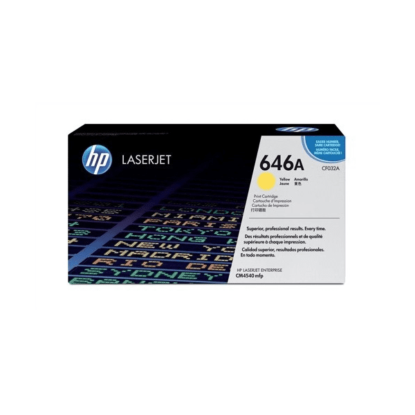 HP 646A (CF032A) Yellow Toner Cartridge (Original)
