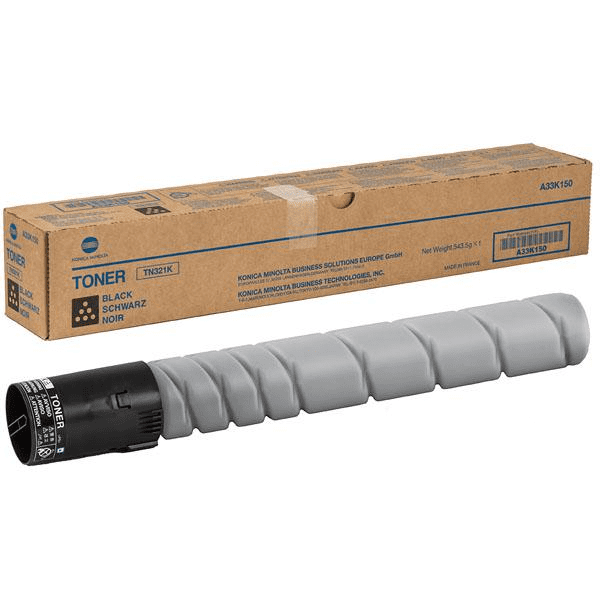 Konica Minolta TN321K Black Toner Cartridge (Original)