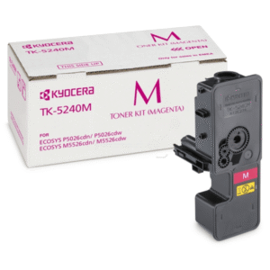 Kyocera TK-5240M Magenta Toner Cartridge (Original)