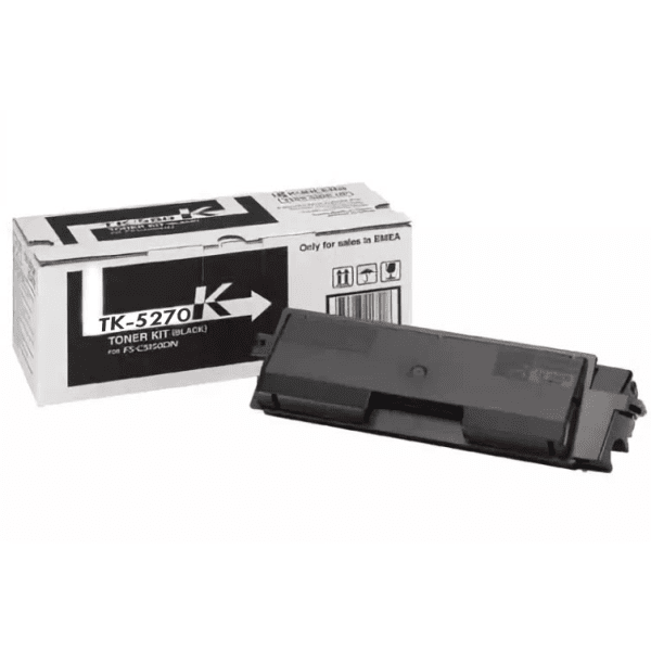 Kyocera TK-5270K Black Toner Cartridge (Original)