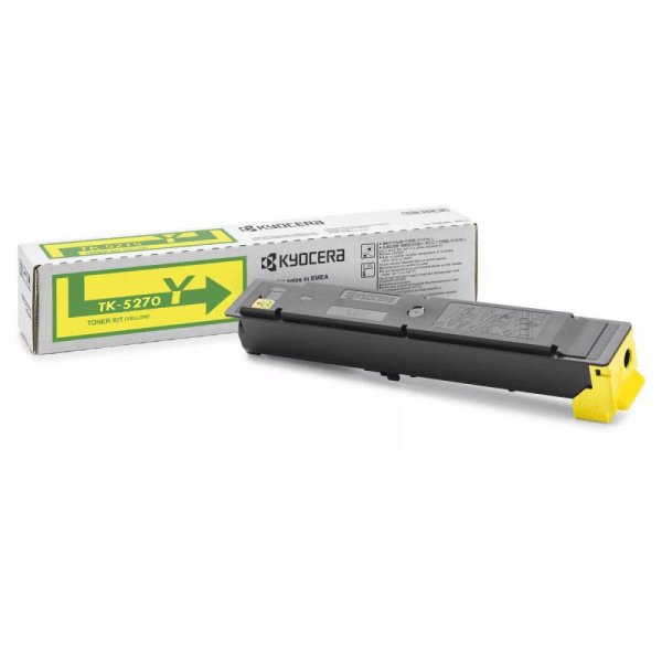 Kyocera TK-5270Y Yellow Toner Cartridge (Original)