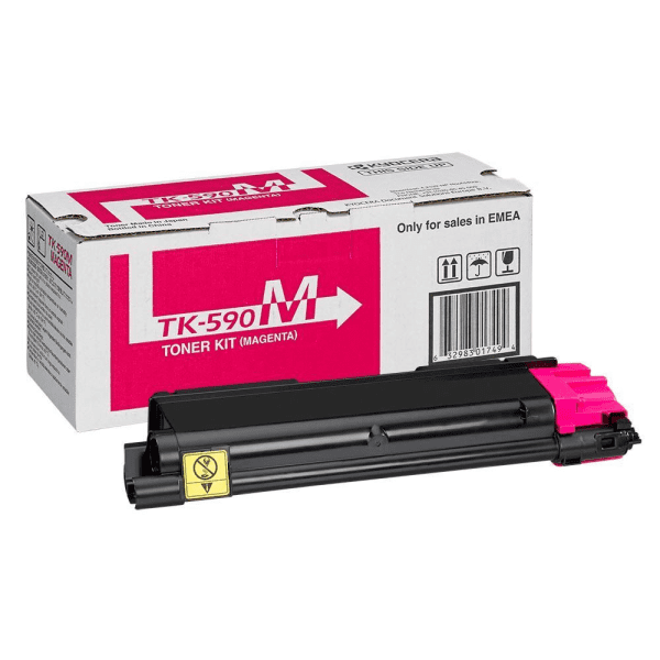 Kyocera TK-590M Magenta Toner Cartridge (Original)